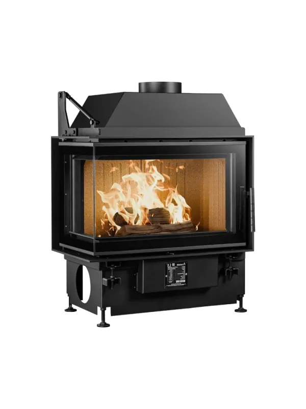 Каминная топка A.Caminetti QUATTRO 80 L Open Side