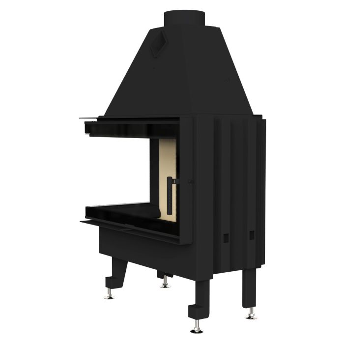 Камінна топка M-FIRE 80 (890/540) кутова ліва (17kW)