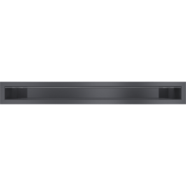 ВЕНТИЛЯЦИОННАЯ РЕШЕТКА KRATKI SF 6Х60 СМ ГРАФИТОВАЯ ОКРАШЕННАЯ ЛЮФТ