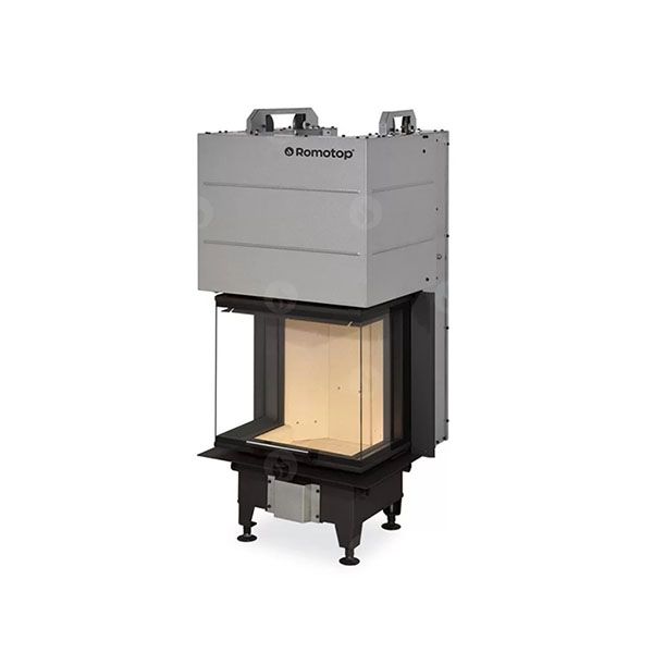 Камінна топка Romotop Romotop HEAT C 3g L 65.52.31.21 - конвекційна тристороннятопка з роздільним склом та підйомними дверцятами