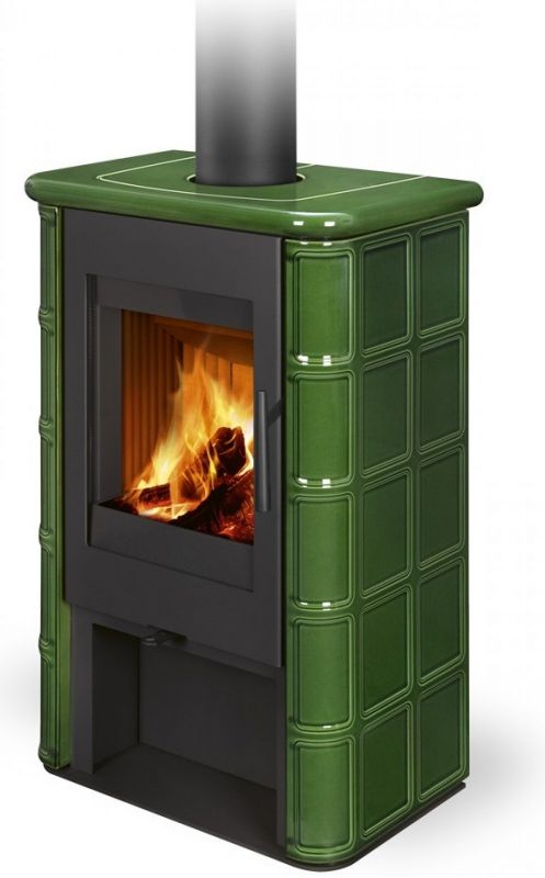 Сталева піч камін Romotop SIENA N 02 - кераміка