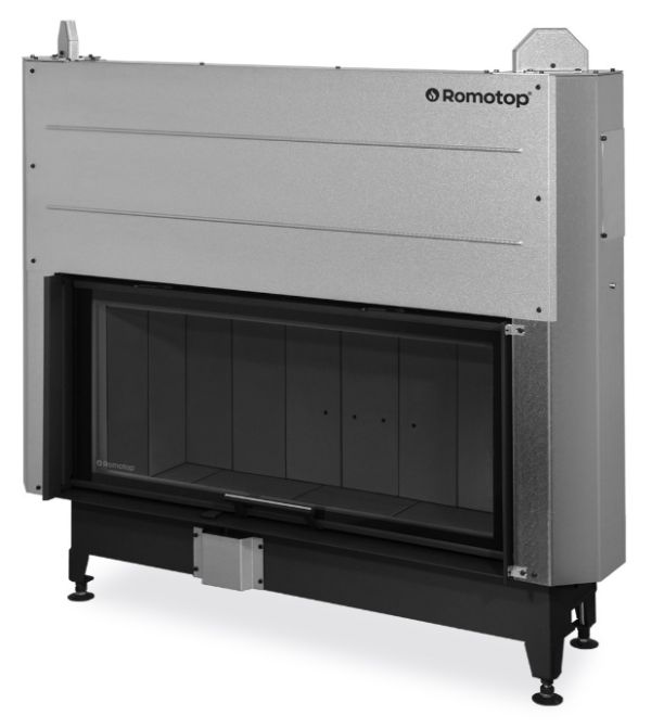 Камінна топка Romotop HEAT 3g L 110.50.06 – широкоформатна модель з гільйотиною та темною камерою згоряння