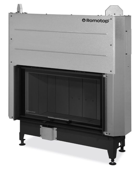 Камінна топка Romotop HEAT 3g L 88.50.06 – конвекційна топка з підйомними дверцятами (гільйотиною) та темною камерою згоряння