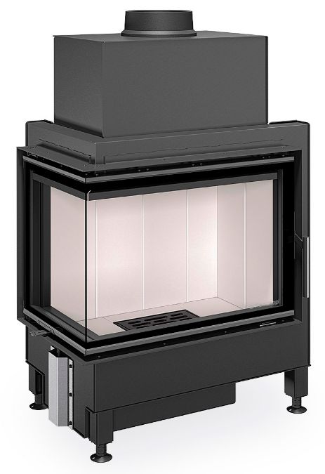 Камінна топка Romotop HEAT L 4g S 65.51.40.24 – ліва кутова топка зі світлою камерою згоряння