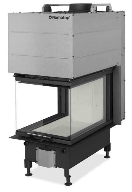 Камінна топка Romotop HEAT U 3g L 50.52.70.24 з підйомними дверцятами та тристороннім склом