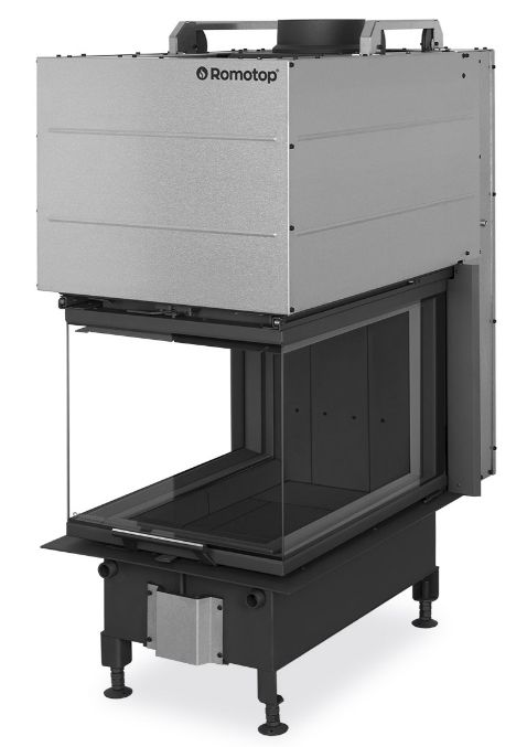 Камінна топка Romotop HEAT U 3g L 50.52.70.26 – тристороння топка з підйомними дверцятами та темною камерою згоряння