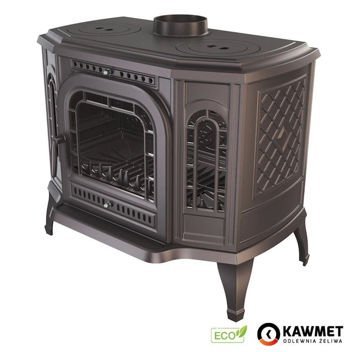Чавунна піч з варильною поверхнею KAWMET P7 (10.5 kW) CookTop LB ECO
