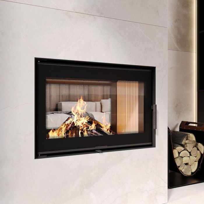 Камінна топка M-FIRE 80 тунель (14kW)