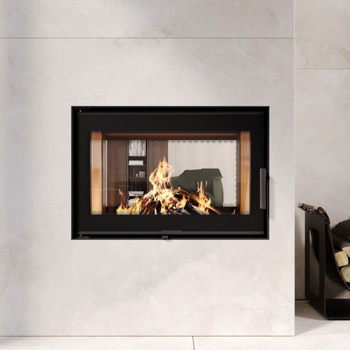 Камінна топка M-FIRE 80 тунель (14kW)