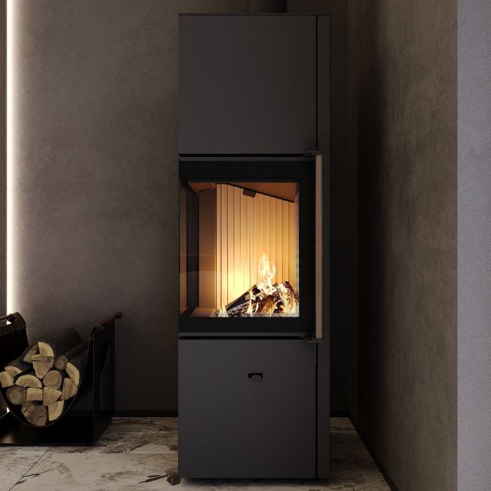 Піч сталева кутова M-Fire Corfu (9kW)