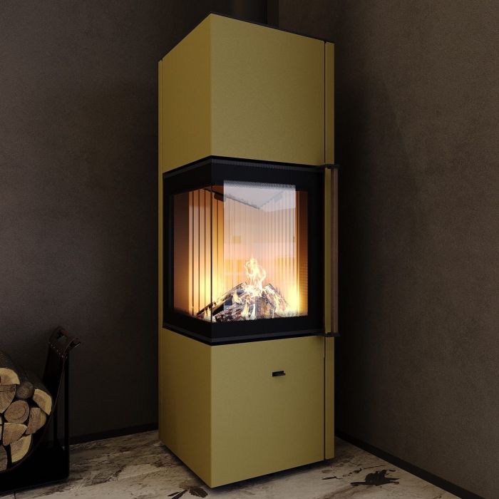 Піч сталева кутова M-Fire Corfu (9kW)