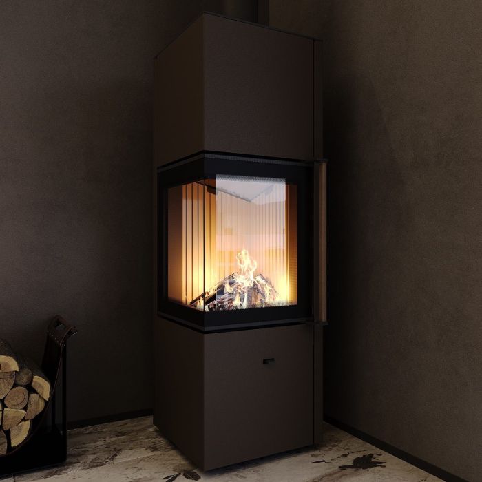 Піч сталева кутова M-Fire Corfu (9kW)