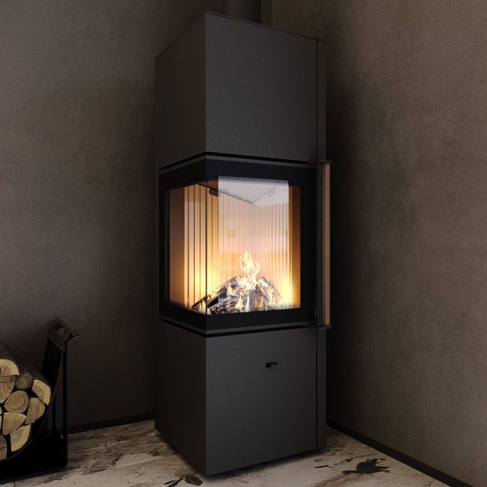 Піч сталева кутова M-Fire Corfu (9kW)