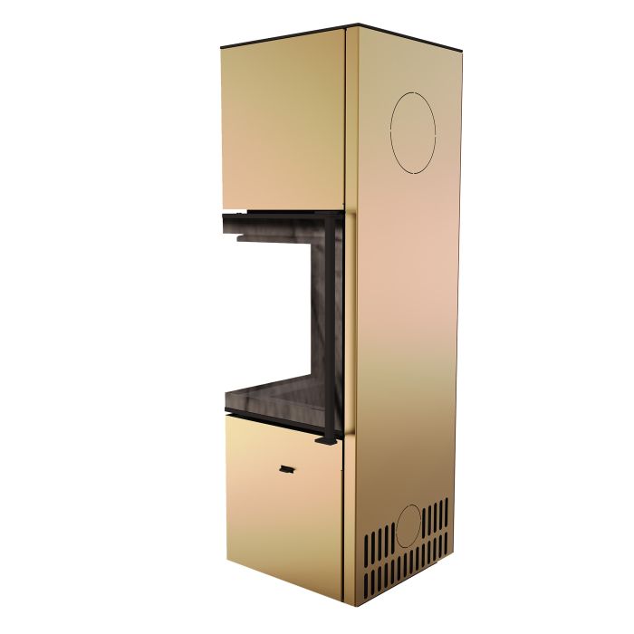 Піч сталева кутова M-Fire Corfu (9kW)