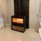 Піч сталева M-Fire Rodos з дровником (15kW)