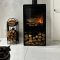 Піч сталева M-Fire Santorini з дровником (12kW)