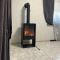 Піч сталева M-Fire Santorini з дровником (12kW)
