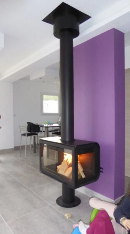 Дизайнерський камін Rocal City (1 door)