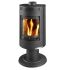 Піч-камін Thorma ANDORRA Exclusive black